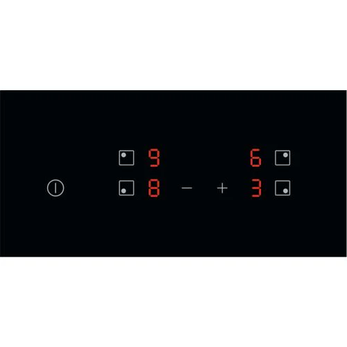 Placa de Vitrocerâmica Zanussi ZHRN641X | 57,6 cm | 4 Zonas | Preto - Image 2