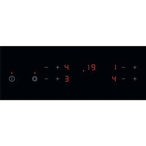 Placa de Vitrocerâmica Zanussi ZHRN642K | 59 cm | 4 Zonas | Preto - Image 2