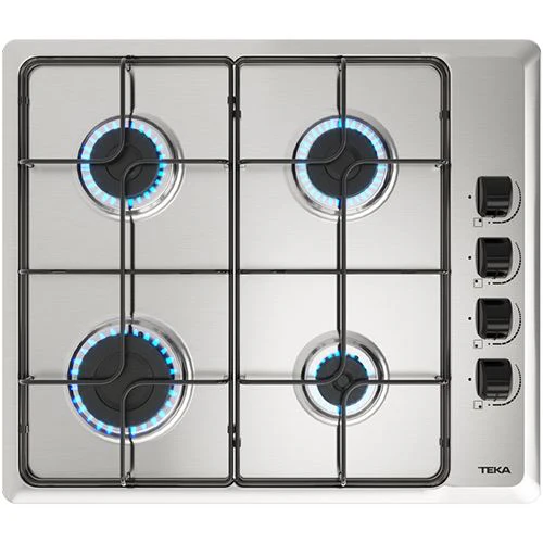 Placa Gás Butano/Propano Teka HLX 640 KBA0E IX | 60 cm | 4 Bocas | Inox - Image 3