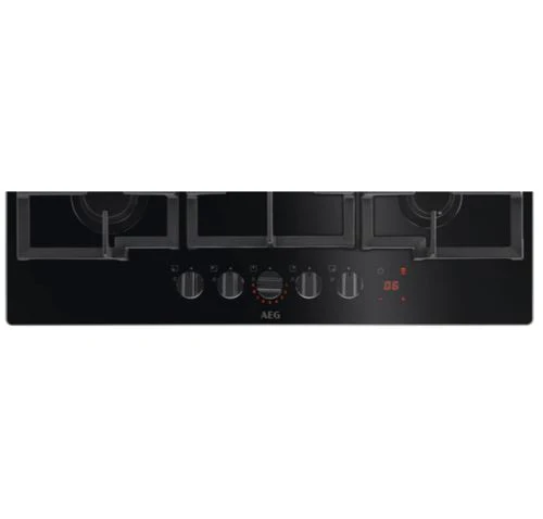Placa a Gás AEG HKB75451NB | 74 cm | 5 Zonas | Preto - Image 2