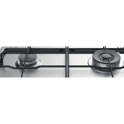 Placa a Gás Indesit THP 642 W/IX/I RU | 58 cm | 4 Zonas | Aço inoxidável - Image 3