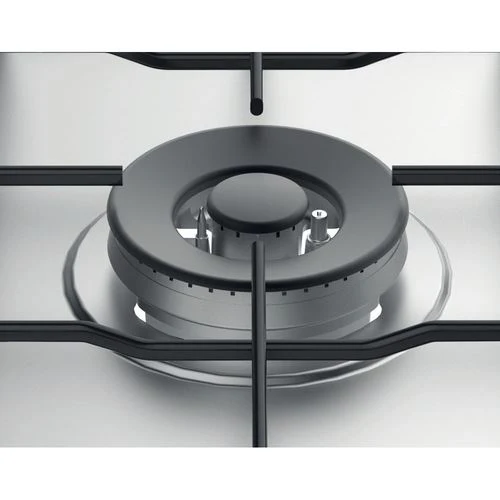 Placa a Gás Indesit THP 752 W/IX/I | 73 cm | 5 Zonas | Aço inoxidável - Image 3