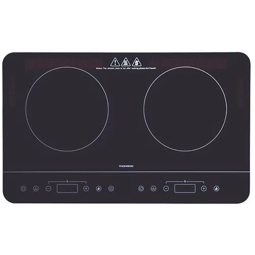 Placa Portátil de Indução Thomson THI3500D | 3500 W | 2 Zona | Preto