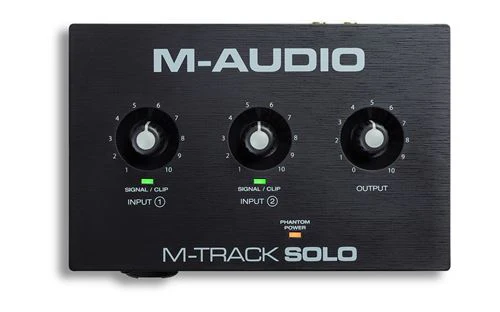 Placa Som M-Track Solo USB M-Audio - Image 2