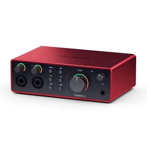 Placa de Som Focusrite Scarlett 4i4 4th Generation - Image 3