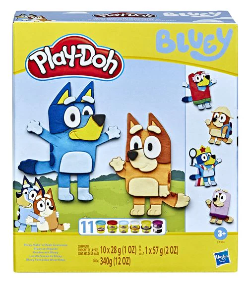 Plasticina Play-Doh Bluey - Fantasias Divertidas - Hasbro