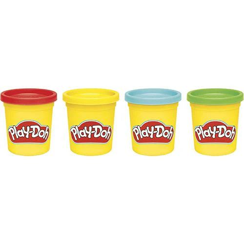 Plasticina Play-Doh - Pack de 4 Potes - Hasbro - Envio Aleatório - Image 2