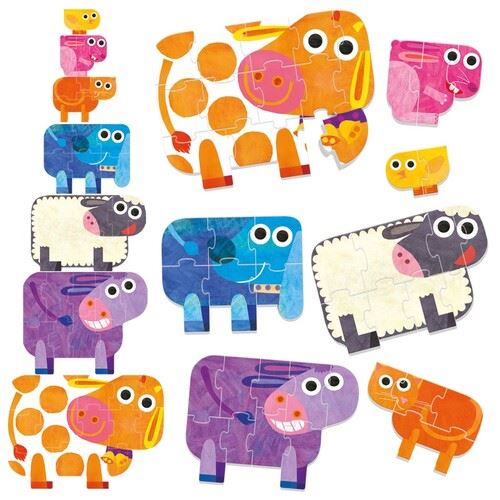 Play Farm Progressive Puzzle - Ecoplay - Image 2
