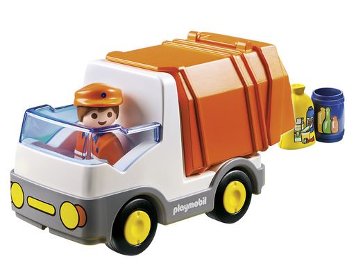 Playmobil 1.2.3 6774 - Camião do Lixo - Image 2