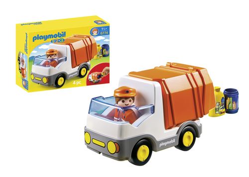 Playmobil 1.2.3 6774 - Camião do Lixo - Image 3