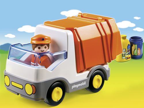 Playmobil 1.2.3 6774 - Camião do Lixo - Image 4