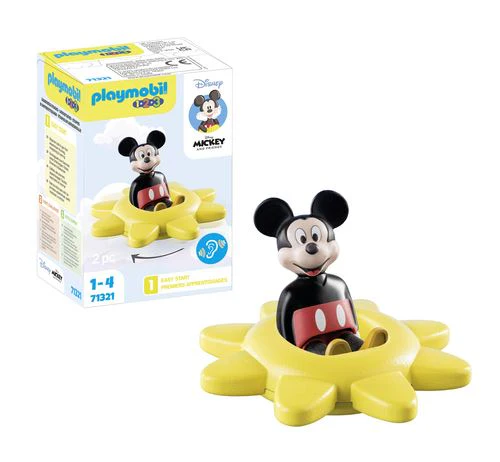 Playmobil 1.2.3. & Disney 71321 - Mickey no Sol Giratório - Image 3