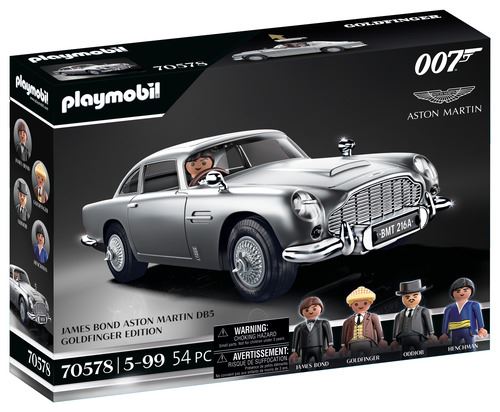 Playmobil 70578 - Famous Cars: 007 James Bond Aston Martin DB5 - Edição Goldfinger