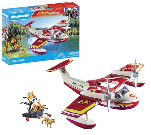 Playmobil Action Heroes 71463 - Hidroavião dos Bombeiros - Image 2