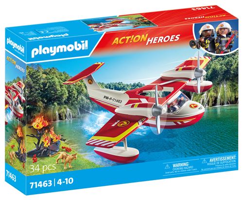 Playmobil Action Heroes 71463 - Hidroavião dos Bombeiros - Image 3