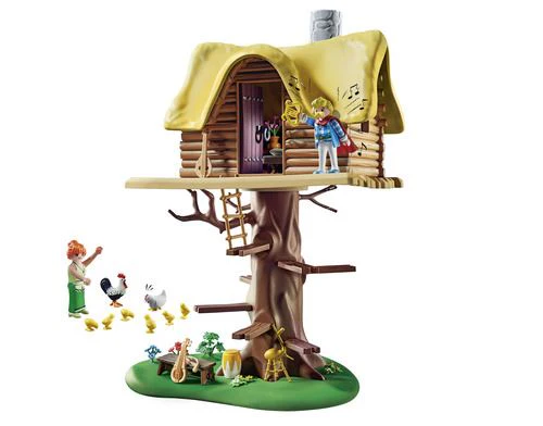Playmobil Astérix 71016 - Cacofonix com Casa da Árvore - Image 2