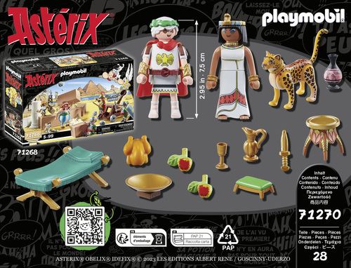 Playmobil Astérix 71270 - César a Cleópatra - Image 6