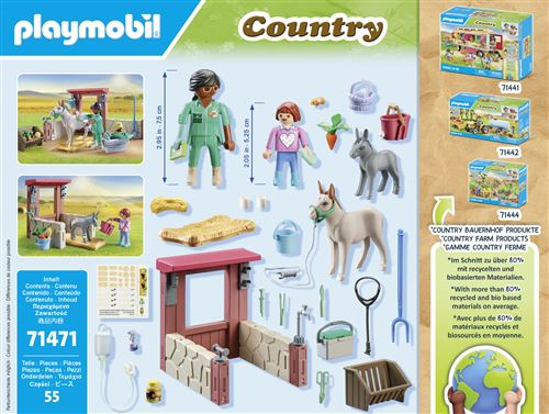 Playmobil Country 71471 - Veterinária da Quinta - Image 2