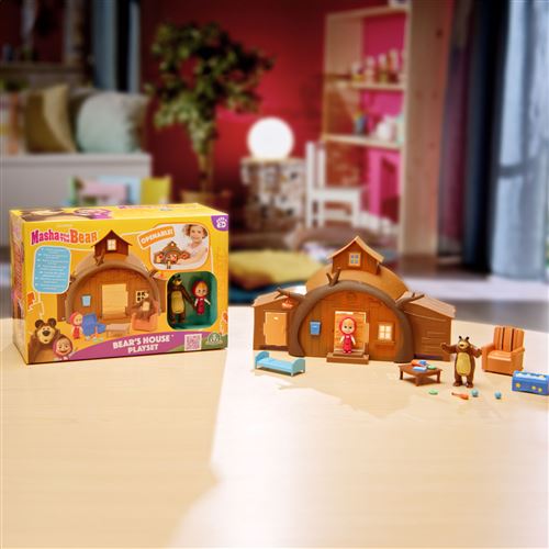 Playset Masha e o Urso - A Casa do Urso - Famosa - Image 6
