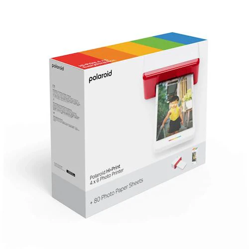 Pack Impressora Fotográfica Portátil Polaroid Hi-Print 4x6 + 80 Folhas - Image 7