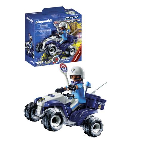 Playmobil City Action 71092 - Policia Speed Quad | Promo-Pack - Image 3