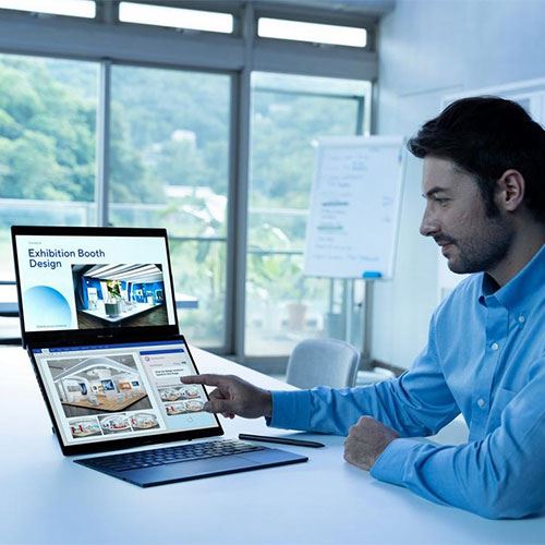 Computador Portátil Asus Zenbook Duo OLED UX8406MA-94AOHDCP1 | 14" | Ultra 9-185H | 32 GB | 1TB SSD + Pen + Sleeve - Image 10