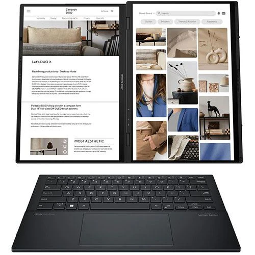 Computador Portátil Asus Zenbook Duo OLED UX8406MA-94AOHDCP1 | 14" | Ultra 9-185H | 32 GB | 1TB SSD + Pen + Sleeve - Image 4