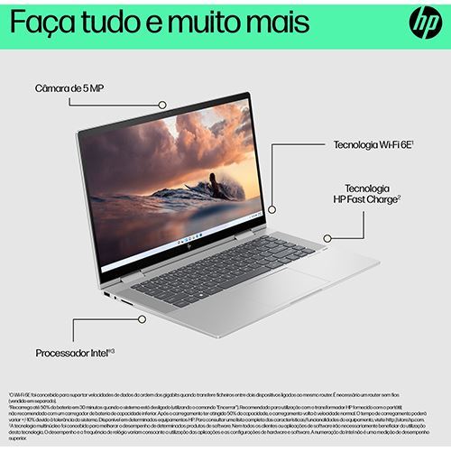 Computador Portátil HP Envy X360 15-fe0002np | 15,6'' | i7-1355U | 16GB | 512GB SSD - Image 4