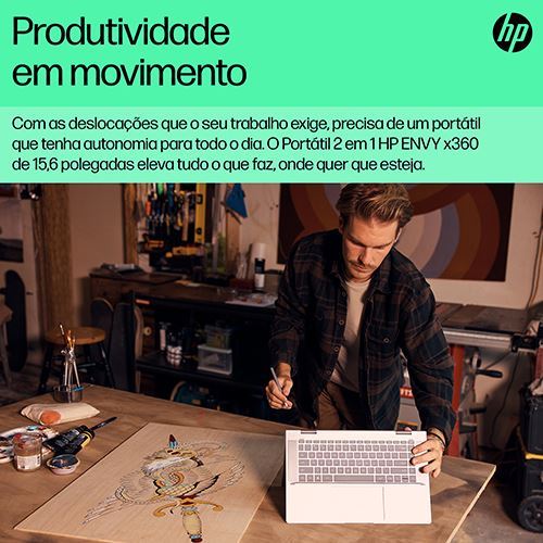 Computador Portátil HP Envy X360 15-fe0002np | 15,6'' | i7-1355U | 16GB | 512GB SSD - Image 5