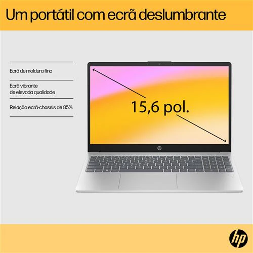 Computador Portátil HP 15-fc0003np | 15,6'' | Ryzen 5 7520U | 8GB | 512GB SSD - Image 6
