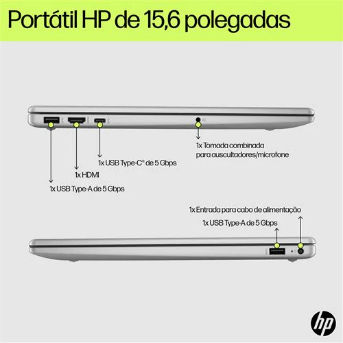 Computador Portátil HP 15-fd0016np | 15,6'' | i5-1335U | 16GB | 512GB SSD - Image 5