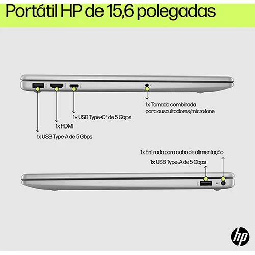 Computador Portátil HP 15-FD0026NP | 15.6" | I5-1334U | 16GB | 512GB SSD - Image 4
