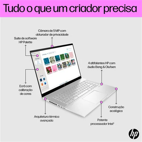 Computador Portátil HP Envy 16-h0000np | 16.00 " | EVO i7-12700H | 16GB | 1TB SSD - Image 4