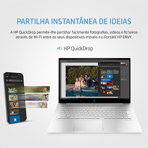 Computador Portátil HP Envy 17-cr0004np | 17,3'' | EVO i7-1260P | 16GB | 512GB SSD - Image 5