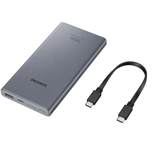 Power Bank Samsung Fast Charge 10000 mAh EB-P3300XJEGEU - Cinzento - Image 5
