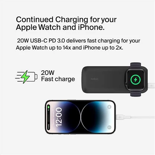 Powerbank 10000mAh / Carregador para Apple Watch Belkin - Image 8