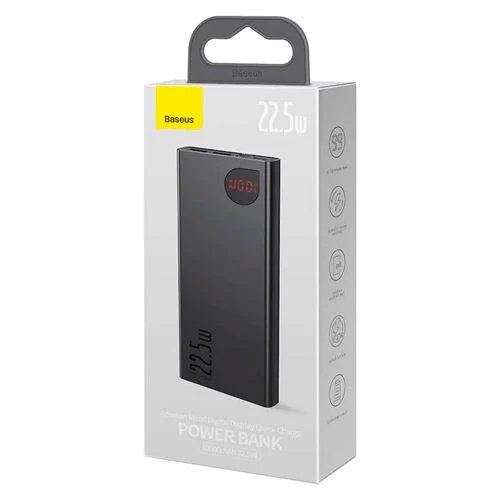 Powerbank Baseus Adaman Metal 10000mAh - Preto - Image 6