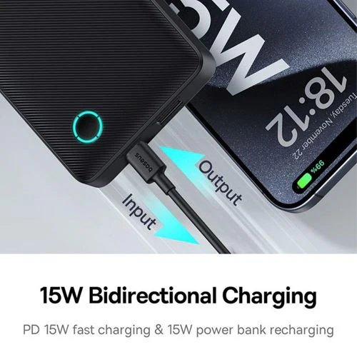 Powerbank Baseus Airpow Lite 10000mAh- Preto - Image 6