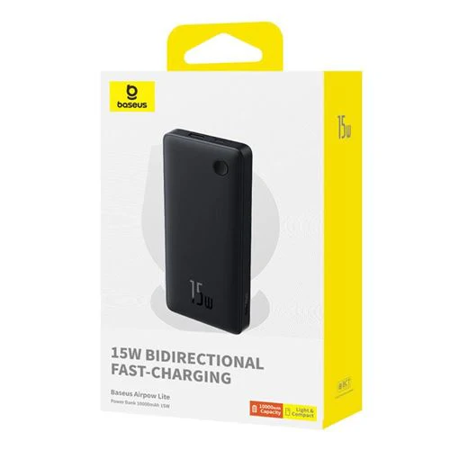 Powerbank Baseus Airpow Lite 10000mAh- Preto - Image 8