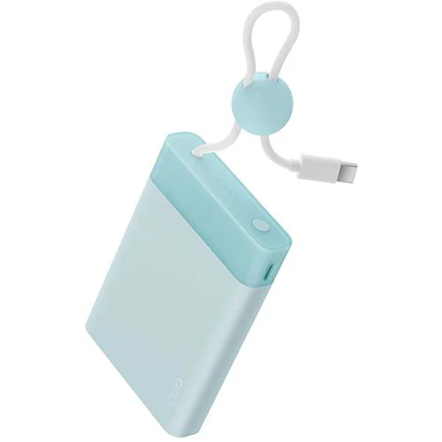 Powerbank+ Capa Magnética OPPO para Reno 14 Plus - Azul / Branco - Image 4