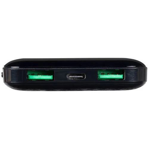 Powerbank com LCD Rivacase 10.000 mAh PD 20W - Preto - Image 3