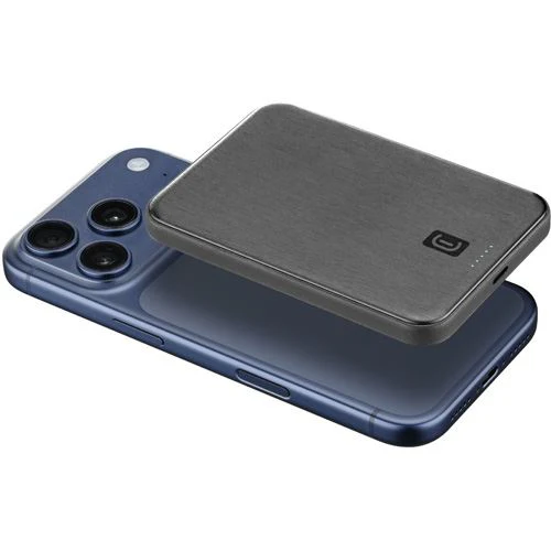 Powerbank com Power Delivery Cellularline Mag Airy 5000 mAh - Preto