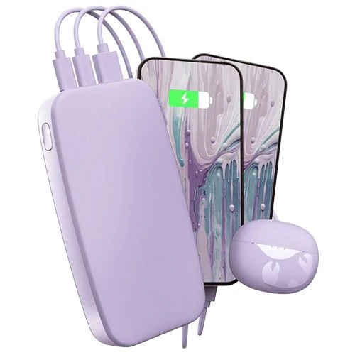 Powerbank com Power Delivery Fresh 'n Rebel 24000 mAh USB-C - Dreamy Lilac - Image 5