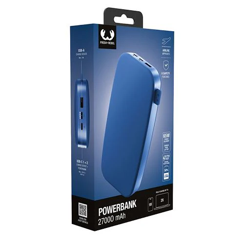 Powerbank com Power Delivery Fresh 'n Rebel 27000 mAh 65W USB-C - True Blue - Image 7
