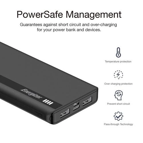 Powerbank Energizer 10KmAh - Preto - Image 4