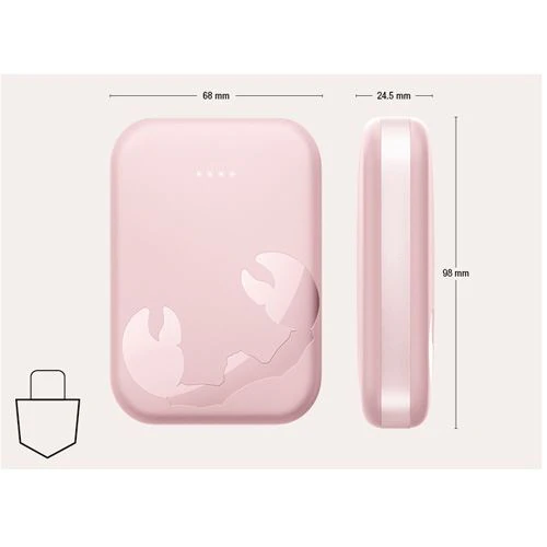 Powerbank Fresh n' Rebel 10000 mAh - Pastel Pink - Image 2