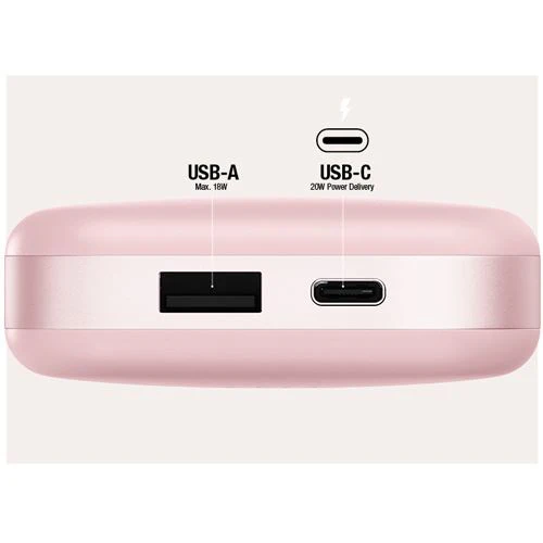 Powerbank Fresh n' Rebel 10000 mAh - Pastel Pink - Image 3