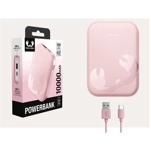 Powerbank Fresh n' Rebel 10000 mAh - Pastel Pink - Image 7
