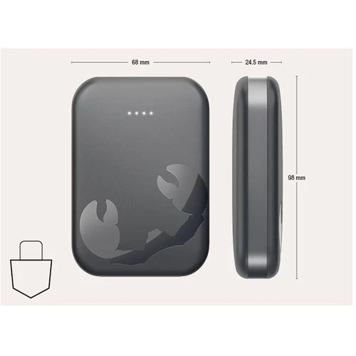 Powerbank Fresh n' Rebel 10000 mAh - Storm Grey - Image 2
