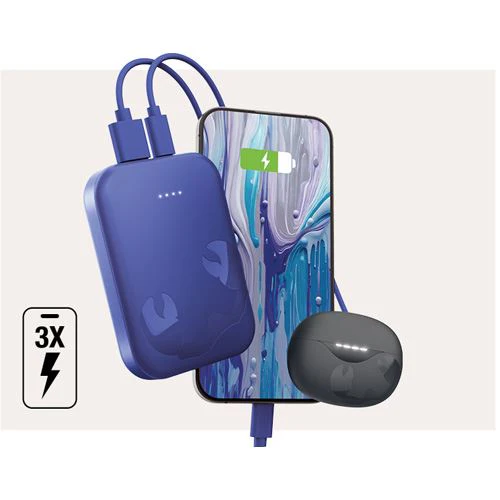 Powerbank Fresh n' Rebel 10000 mAh - True Blue - Image 4
